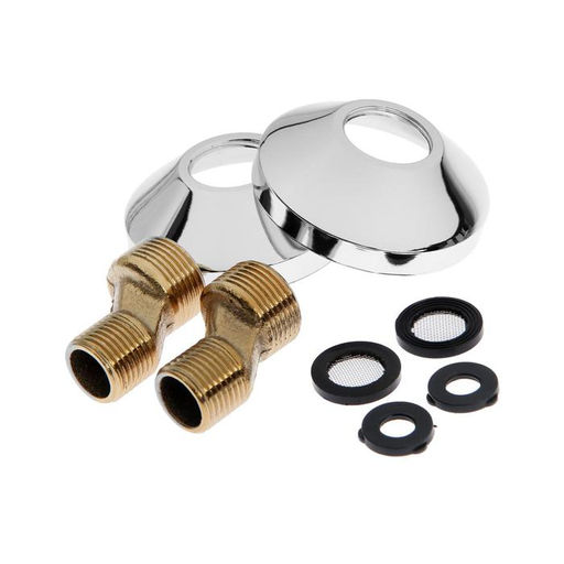 Смеситель для ванны Accoona A7167G, однорычажный, излив 300 мм, силумин, белый