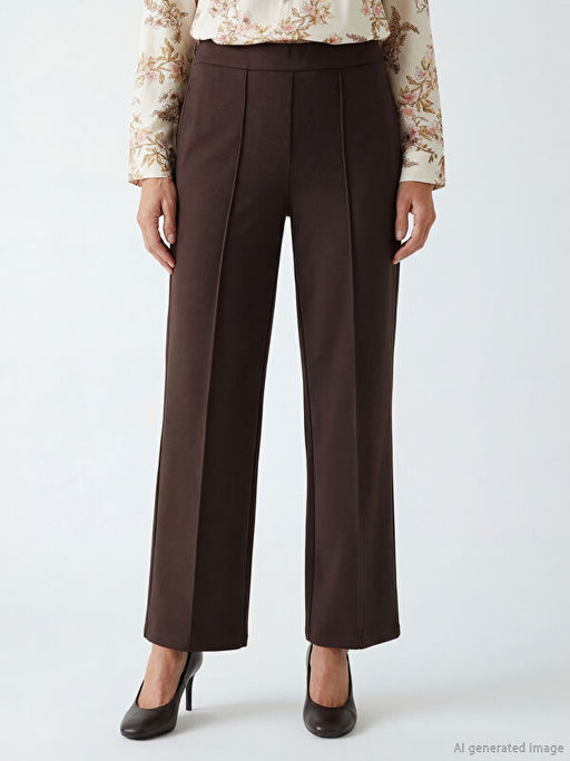 Beli Lastikli Geni? Pa?a Kad?n Pantolon