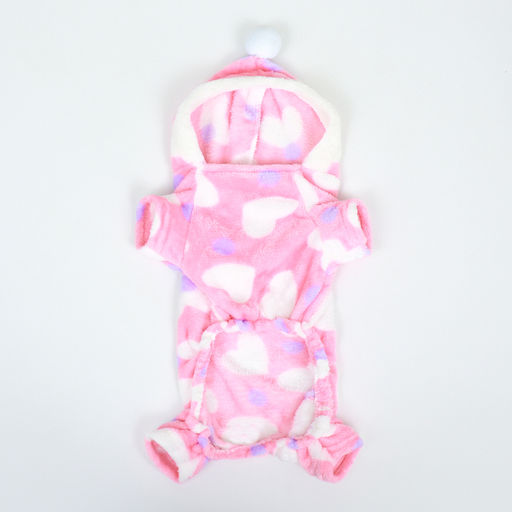 Комбинезон Любовь с капюшоном, размер S (ДС 25 см, ОГ 35 см, ОШ 25 см), розовый - Simaland фото 9