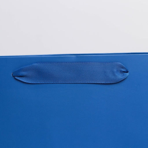 Пакет подарочный ламинированный, упаковка, «Синий», L 31 х 40 х 11.5 см