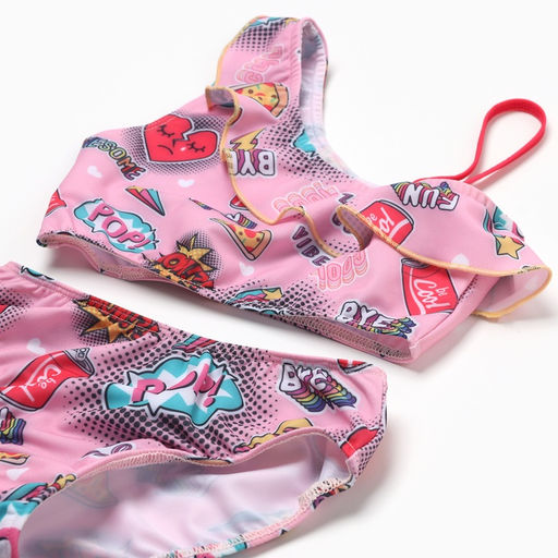 Купальник для девочки раздельный KAFTAN: Pop, размер 30 (98-104 см)