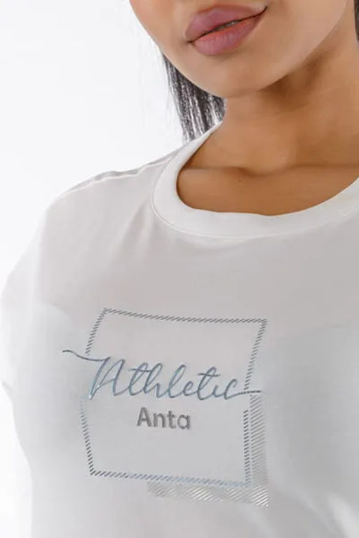Футболка к/р Белый - Anta фото 2
