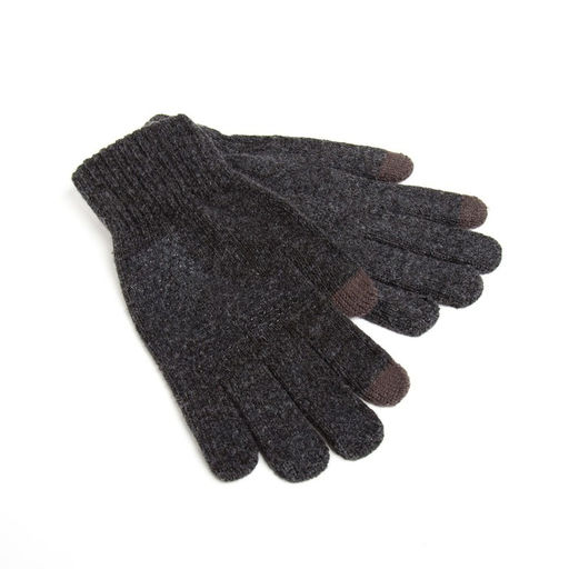 Перчатки мужские серые MINAKU, размер 9-10 (22-24 см), серые