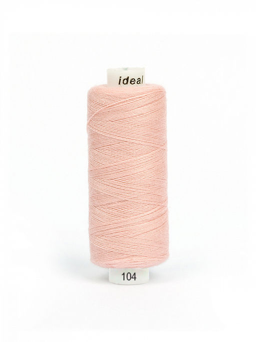 Нитки IDEAL бытовые 40/2 полиэстер 366м цв.104 пудровый уп.10шт
