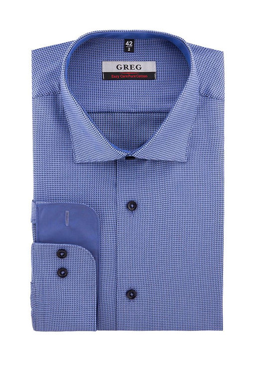 Сорочка мужская длинный рукав GREG 223/111/8180/Z/1  фото 2