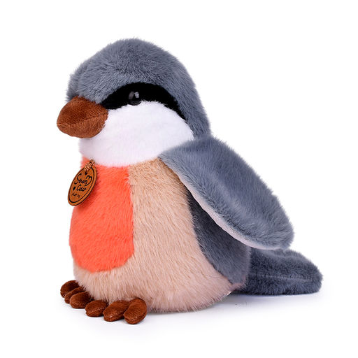 Мягкая игрушка "Птичка с надписью" 19 см