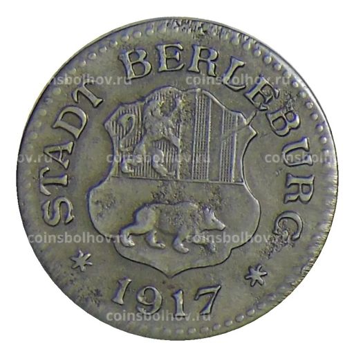 10 пфеннигов 1917 года Германия  Нотгельд Берлебург