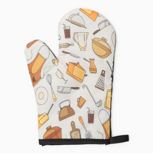 Варежка Доляна Кухня 26*16 см, 100% п/э  фото 2