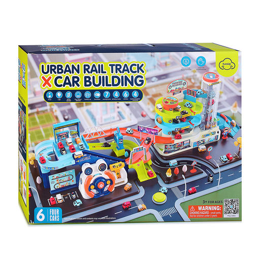 Паркинг "Городская автостоянка с рулем" в коробке