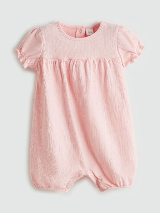 Bisiklet Yaka K?z Bebek Tulum