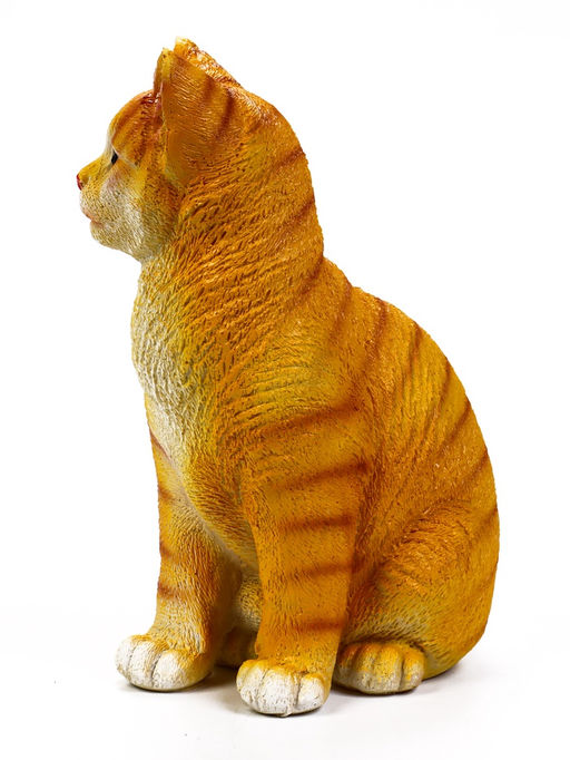 Садовая фигура из полистоуна «Кошка», 28×15×18 см