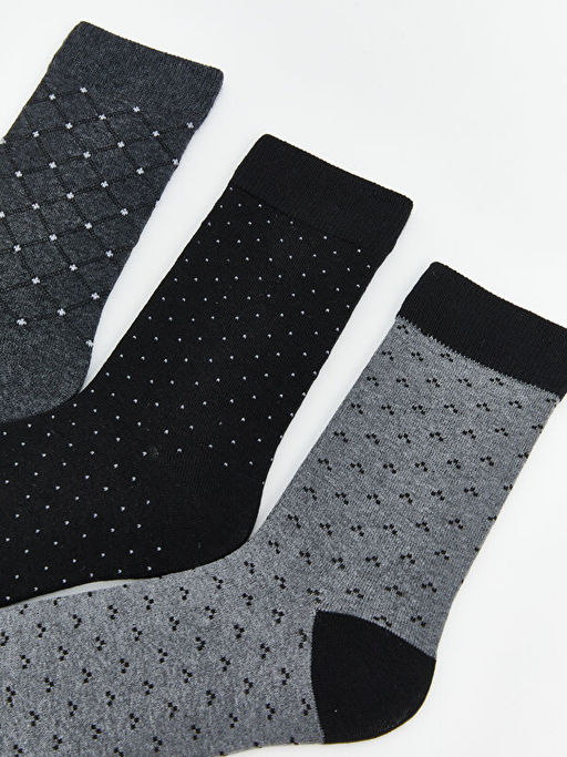 Desenli Erkek Soket ?orap 5li