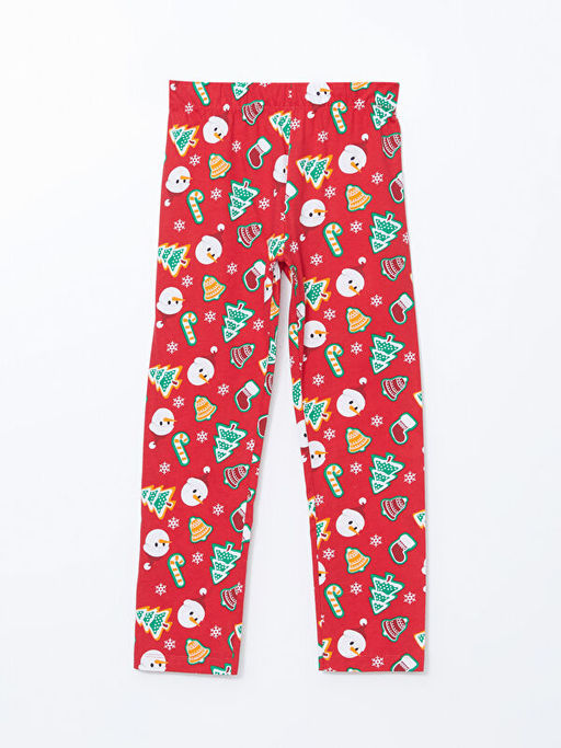 Beli Lastikli Y?lba?? Temal? Erkek ?ocuk Pijama Alt - Waikiki фото 2