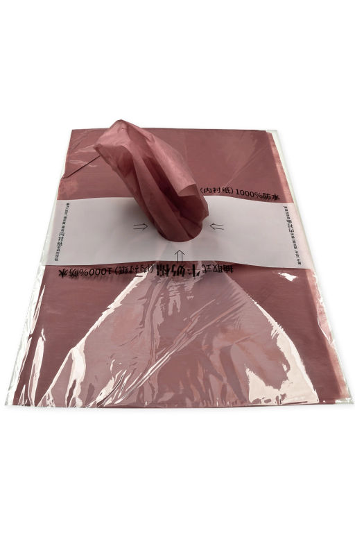 Бумага тишью 58*45 см (40 листов) SF-7929, дымчато-розовый №8 - Больше подарков фото 2