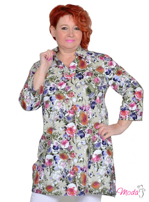 Туника Модель №1901 размеры 44-84 - Plusmoda фото 8