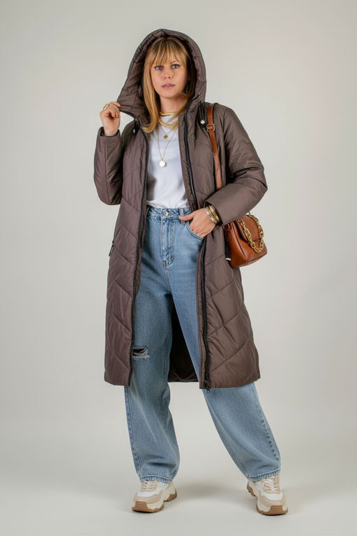 Куртка верблюжья шерсть арт.2285, Евро-зима