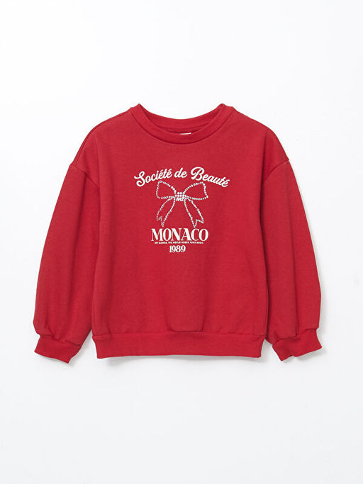 Bisiklet Yaka K?z ?ocuk Sweatshirt ve Tayt - Waikiki фото 5