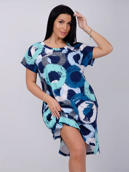 Туника Т-54-морская волна - Ihomelux фото 5