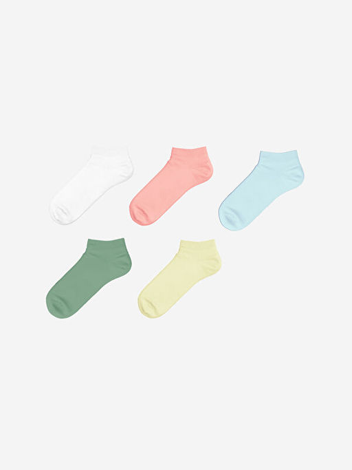 Kad?n D?z Sneaker ?orap 5li