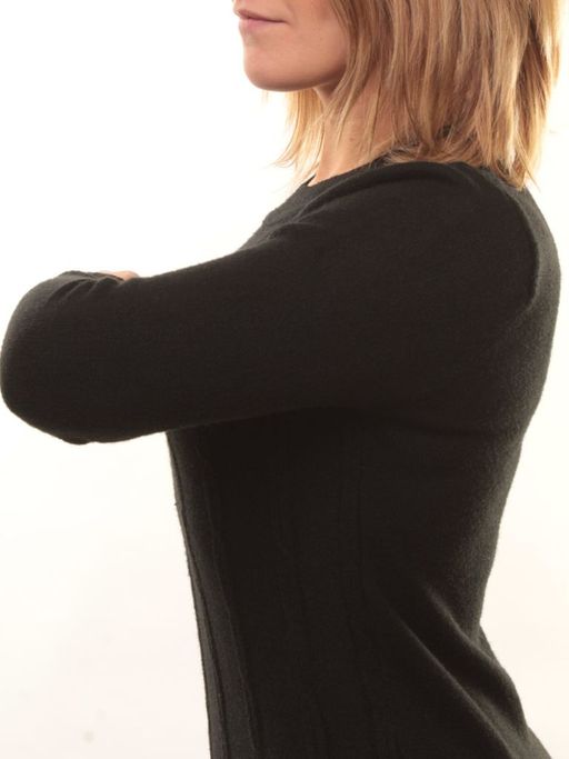 GWD202821 BLACK Пальто зимнее облегченное ICEBEAR (150 гр. холлофайбер) - Fashion фото 6