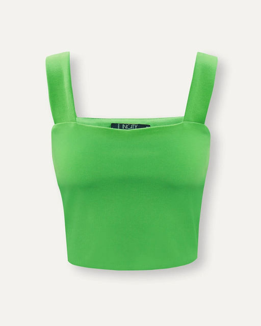 Блузка-топ с глубоким квадратным вырезом - Incity фото 8