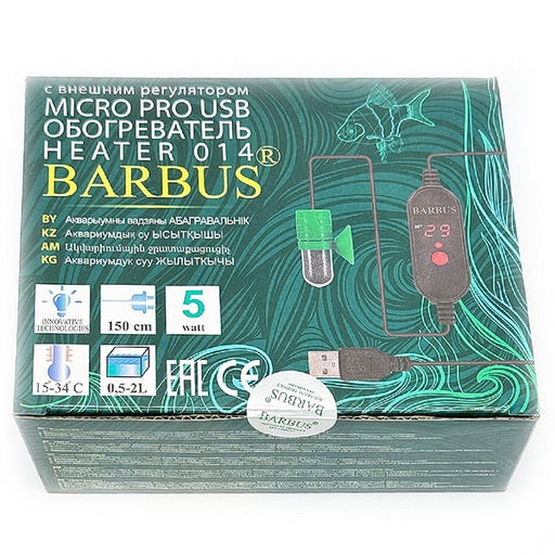 Нагреватель Барбус PRO MICRO USB 5 Вт (014) HEATER 014