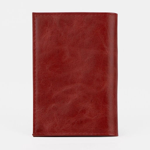 Обложка для паспорта, красная