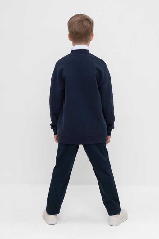 Crockid _ ТК 46143/темно-синий брюки для мал