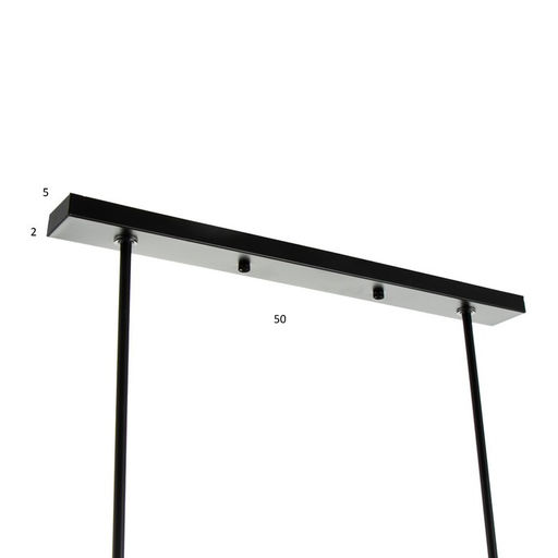 Светильник BayerLux «Соты» 5хE27 40 Вт черный 100×4×100 см