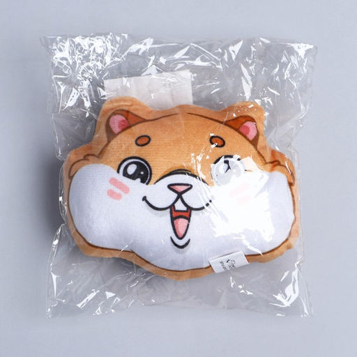 Игрушка для кошек с мятой Хомячок, 12 х 9,2 см - Пушистое счастье фото 6