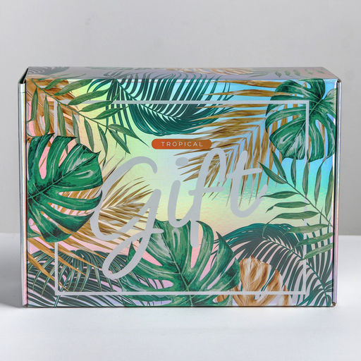 Складная коробка Gift, 30,5 22 9,5 см - Дарите счастье фото 4