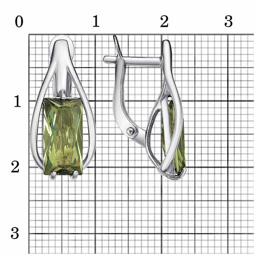 СЕРЬГИ 33715048Пл1 - Красная пресня фото 2