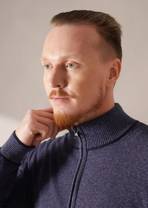 CLE Жакет муж. 654399хпэ мулине т.серый - Clever wear фото 2