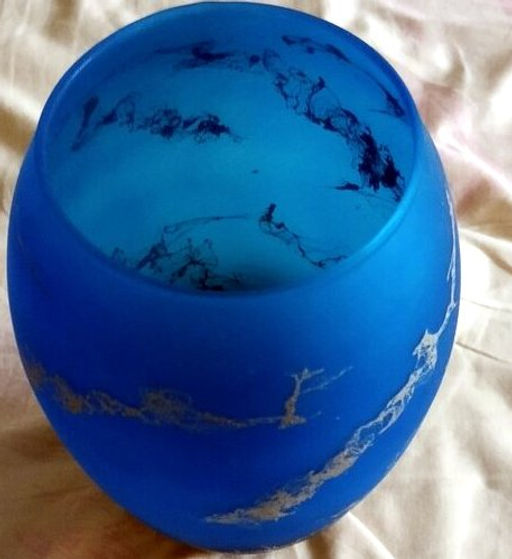 Ваза Ст 24см Клавдия Паутинка-3 большая 2701522112 (286612) /DANIKS/  фото 5