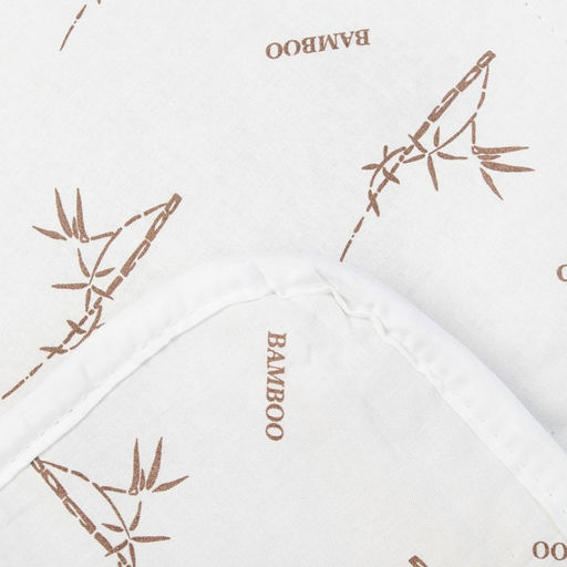 Одеяло всесезонное Адамас Бамбук, размер 110х140 5 см, 300 гр/м2, чехол поликоттон, цвет микс  фото 3