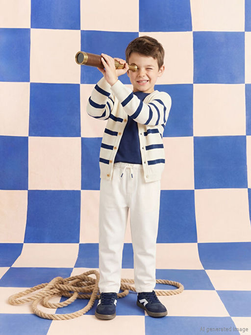 Beli Lastikli Erkek ?ocuk Pantolon