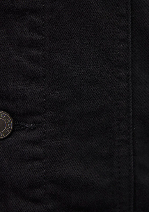 Brandon 90lar Siyah Jean Ceket - Mavi фото 7