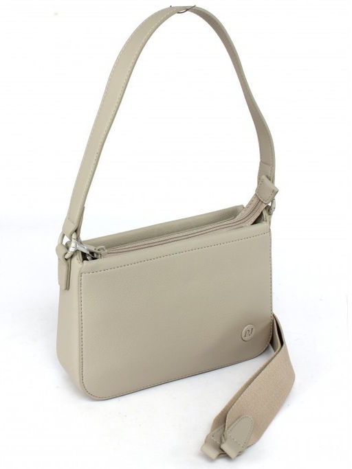 Сумка женская искусственная кожа DJ-СМ 7423-MOONSTRUCK, 1отд, плечевой ремень, серый SALE 265261 - Adelia фото 5