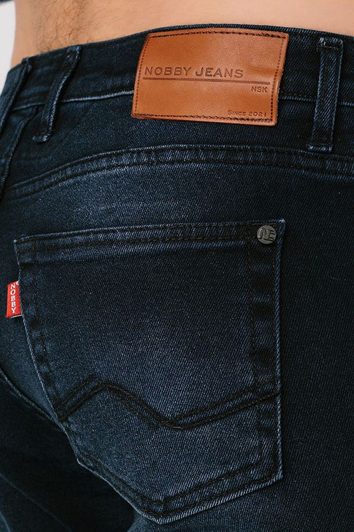 NOBBY, Мужские брюки W01903 (темно-синий индиго) фото 6