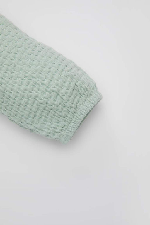 Платье с длинными рукавами для маленьких девочек - Defacto фото 3