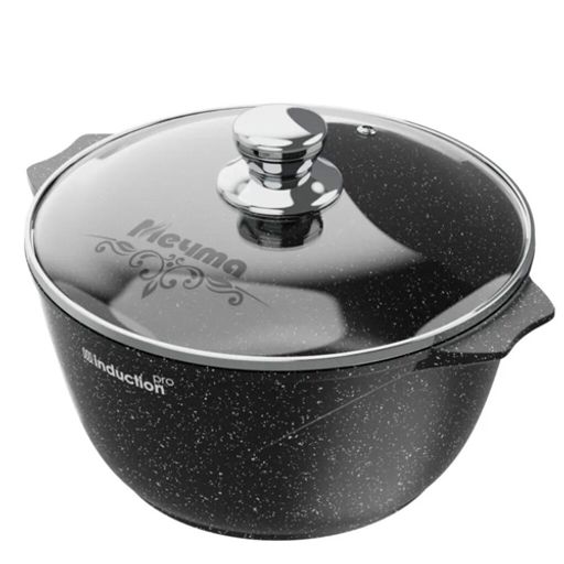 Кастрюля индукционная 5л АП Гранит black Induction Pro.арт.45802И /Мечта/  фото 2