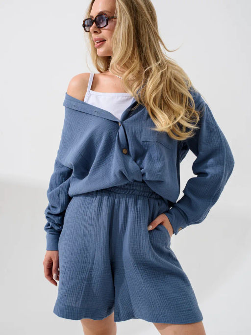 рубашка из муслина - Оптима фото 74