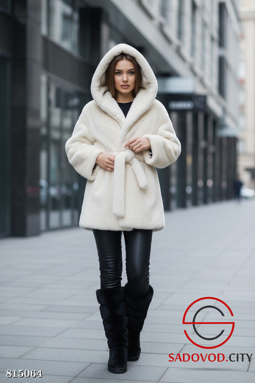 Эко шуба из искусственного меха