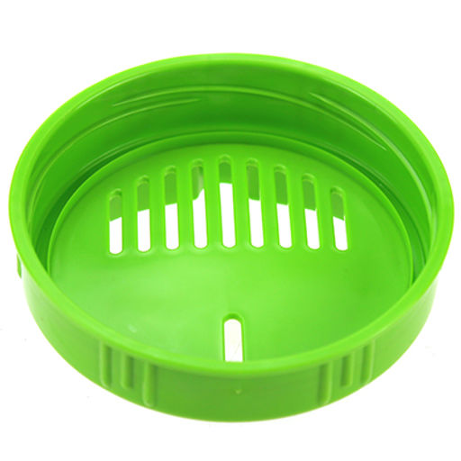 Крышка пластмассовая для слива винтовая (твист-офф) д100мм, хозяйственная (Россия) - Домашняя мода фото 3