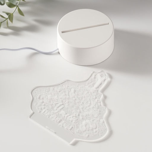 Светильник 3D RISALUX Красивая душа, LED-ночник, RGB, от сети  фото 8