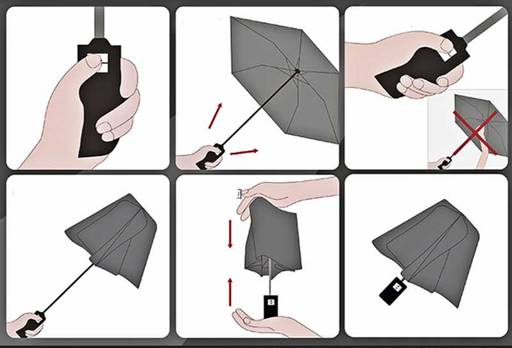 Зонт Umbr-352-Pled - Ferro фото 4