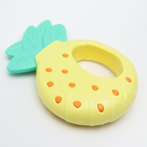 Погремушка с прорезывателем «Овощной МИКС, Крошка Я: Ананас», цвет МИКС, Крошка Я