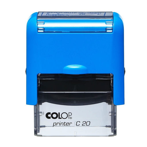 Штамп автоматический Медосмотр пройден _ 20__г. Подпись __, 14 х 38 мм, синий - Calligrata фото 8