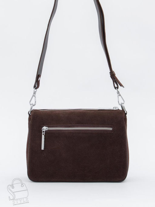 Сумка женская кожаная 1035CF d.coffee Polina&Eiterou в Новосибирске