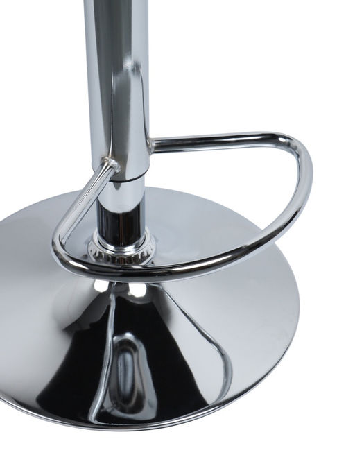 Комплект барных стульев «Клик Мебель», с подъёмным механизмом, искусственная кожа, цвет чёрный, 2 шт.